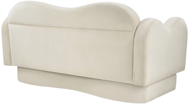 Meridian Furniture Bloom Cream Velvet Loveseat-3
