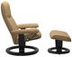 Stressless® by Ekornes® Customizable Consul Large Manual Recliner and Ottoman with Classic Base-2