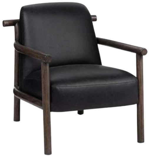 Classic Home Azoria Black Accent Chair-0