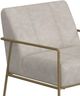 International Furniture Direct Aragon Ivory/Gold Accent Chair-3