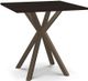 Amisco Customizable Asterisk Square Counter-Height Table with Starburst Stand-0