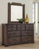 Vaughan-Bassett Grayson Manor Sable Dresser-2