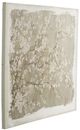 A & B Home Gray/White Large Cherry Blossom Wall Art-0