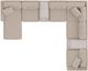 Drew & Jonathan Home ModularOne New Horizon 8-Piece Stone Modular Chaise Sectional with Console-2