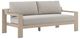 Four Hands Monterey Fabric/Wooden 74" Outdoor Sofa-0