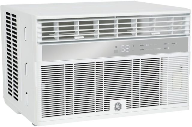 GE® 8,000 BTU White Window EZ Mount Smart Room Air Conditioner-1