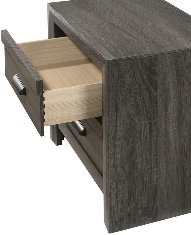 Crown Mark Valor Gray Nightstand-2
