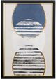 Stylecraft Inside Out I Blue/Brown/White Wall Art-0
