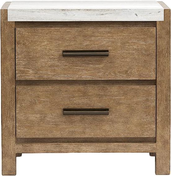Magnussen Home® Plum Creek Sierra Brown Drawer Nightstand-2