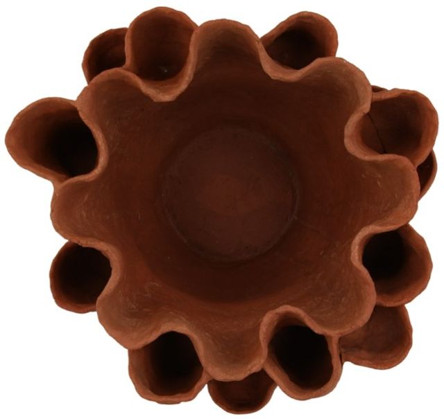 Dovetail Furniture Coralia Natural Vase-1