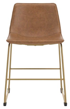 Signature Design by Ashley® Ciabori Brown/Gold Upholstered Dining Side Chair-2