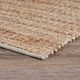 LR Home Natural Fiber Gray 8'x10' Area Rug-1