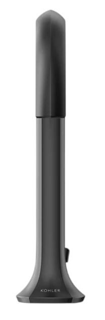 KOHLER® Occasion® Matte Black Bathroom Sink Faucet Spout with Cane Design-1