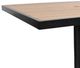 CabanaCoast® Customizable Skye Aluminum/Wooden 42" Outdoor Square Pedestal Coffee Table-3