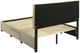 Coaster® Wheatland Light Brown Full Upholstered Panel Bed-3