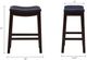 Olliix by Madison Park Navy Belfast Saddle Counter Stool-1