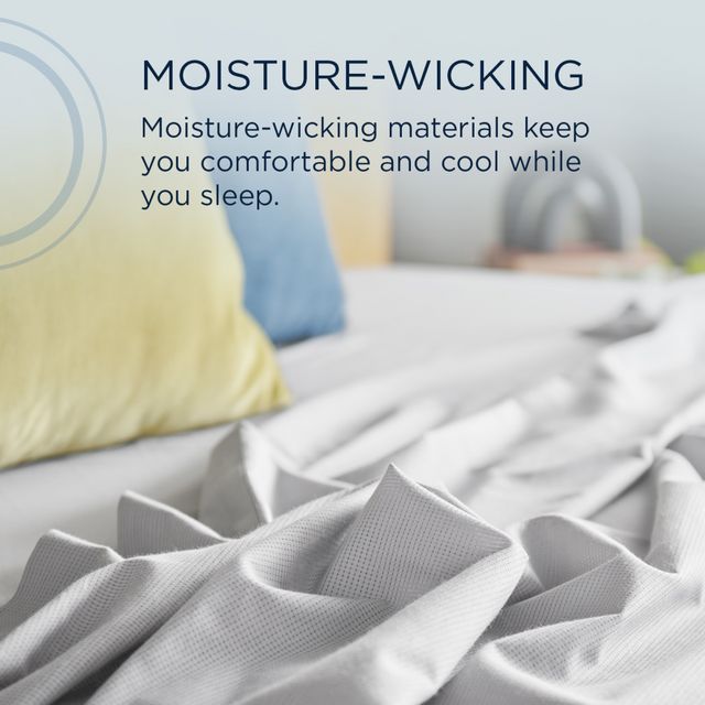 Tempur-Pedic® TEMPUR-ProAir™ 2-Piece Cool Gray TENCEL™ Queen Pillow Cases-3