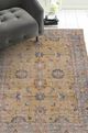 KAS Rugs Morris Gold/Lt Blue Karissa 5'x7' Area Rug-4
