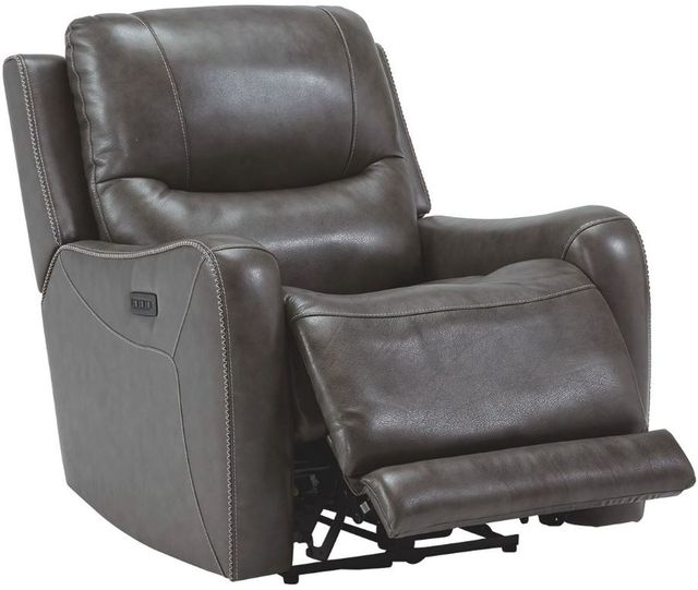 Signature Design by Ashley® Galahad Smoke Power Recliner-0