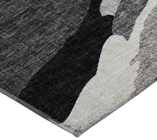 Dalyn™ Rug Company Lorenzo LN4  Black 5'x8' Area Rug-3