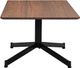 Zuo® Modern Mazzy Brown Coffee Table with Black Steel Base -2