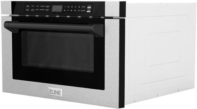 ZLINE Autograph Edition 1.2 Cu. Ft. Satin Stainless Steel Microwave Drawer-1