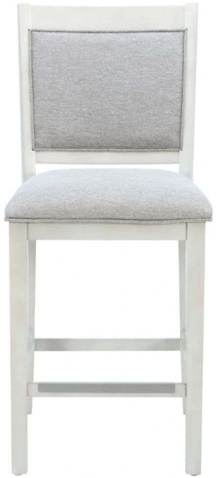 Powell® Mckoy Gray/White Counter Stool-3