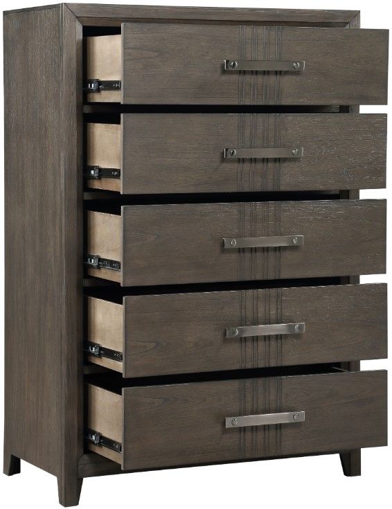 New Classic® Home Furnishings Landon Walnut Chest-3