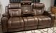 Signature Design by Ashley® Mestrino Hickory Power Reclining Sofa with Adjustable Headrest -1