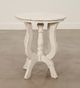 Vintage Furniture Tiffany White Accent Table-2