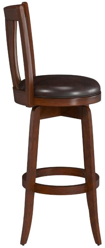 HH2 Home Savana Brown/Cherry Swivel Bar Stool-2