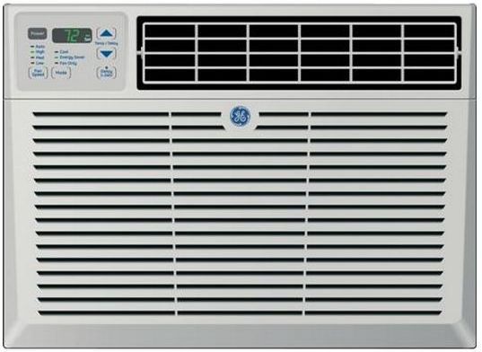 GE® ENERGY STAR® 230 Volt Electronic Room Air Conditioner-Gray-0