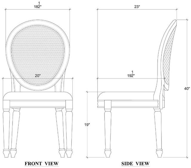 Bramble Customizable Tulip Dining Chair-1