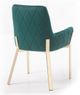 VIG Furniture Modrest Robin Green/Gold Dining Chair-2