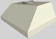 Vent-A-Hood® 36" Biscuit Wall Mounted Liner Insert-4