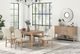 Furniture of America® Rheinfall Natural/Beige Dining Chair-1