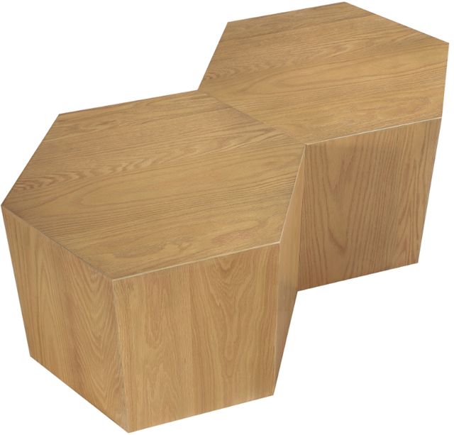 Meridian Furniture Eternal 2-Piece Natural Modular Coffee Table Set-3