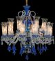 Michael Amini® Winter Palace Blue/Clear 18 Light Chandelier-0
