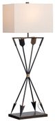 Crestview Collection Colson Rusted Iron Arrows Lamp-0