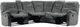 Parker House® Cooper 6-Piece Shadow Gray Manual Reclining L-Shape Sectional-1