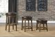 Homelegance® Westby Brown Swivel Stool-1