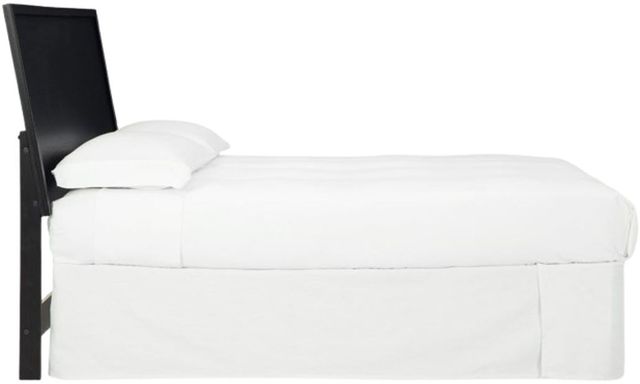 Signature Design by Ashley® Danziar Black King Panel Headboard-3