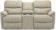 La-Z-Boy® Trouper Stucco Power Reclining Loveseat with Headrest and Console-0