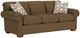 Flexsteel® Main Street Brown Mocha Queen Sleeper Sofa-0