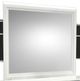 Elements International Denmark 2-Piece White Dresser and Mirror Set -2