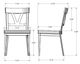 Amisco Customizable Lawrence Dining Side Chair-2