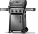 Napoleon Freestyle™ 365 Graphite Gray Propane Gas Freestanding Grill with Side Burner-1