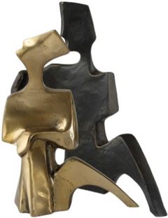 Uttermost® Affection 2-Piece Bronze/Gold Sculpture Set