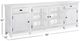 Magnussen Home® Heron Cove Chalk White 90" Console-2