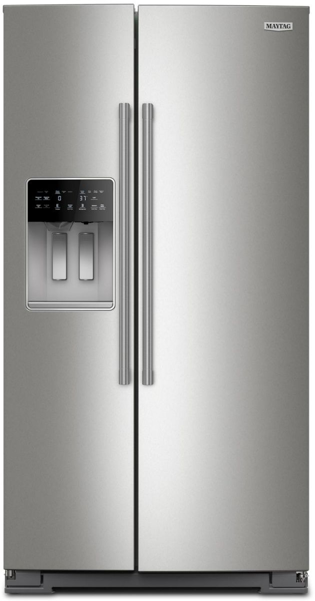 Maytag 36 In. 20.8 Cu. Ft. Stainless Steel Counter Dept Refrigerator-0